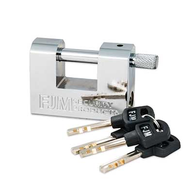 Padlocks 4 Less FJM SPSA80 3 1/8" Container Lock