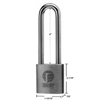 Stanley Best 41B782L Padlock Less Core Brushed Chrome Finish