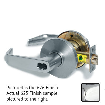 Stanley Best 9K Series Grade 1 Cylindrical Lockset Less Core with 15D Style Lever