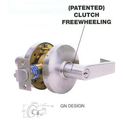 Cal Royal CGN07 Genesys Intruder Function Lever Lock