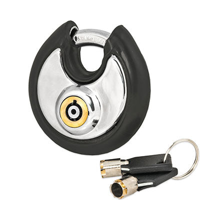 Padlocks 4 Less SX-795 Circular Padlock With Rubber Bumper