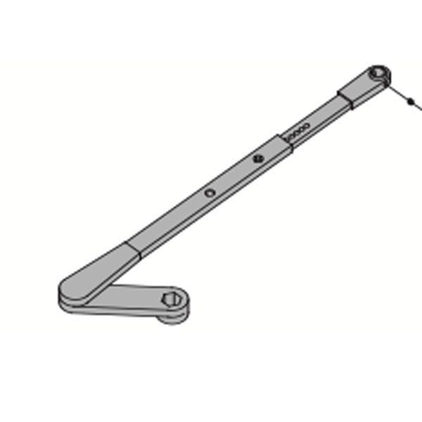 LCN 4040SE-3077DE AL Double Egress Arm Aluminum