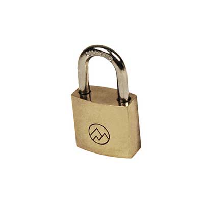 Padlocks 4 Less Mountain Series BP075 3/4" Solid Brass Padlock