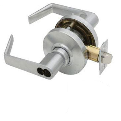 Schlage AL Series Saturn Lever Grade 2 Lock Accepts Schlage LFIC Less Core