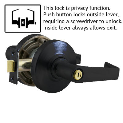 Schlage AL Series Saturn Lever Grade 2 Lock With Cylinder US Finishes