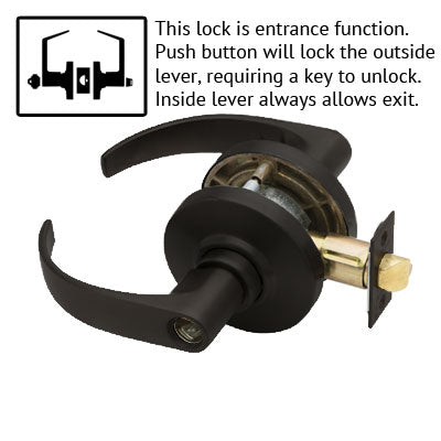 Schlage AL Series Neptune Lever Grade 2 Lock Less Cylinder US Finishes