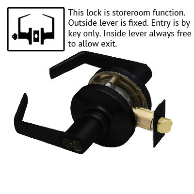 Schlage AL Series Saturn Lever Grade 2 Lock Accepts Schlage LFIC Less Core US Finishes