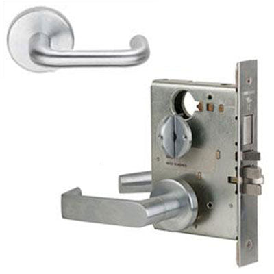 Schlage L9453L 03B Lever Mortise Lock Less Cylinder