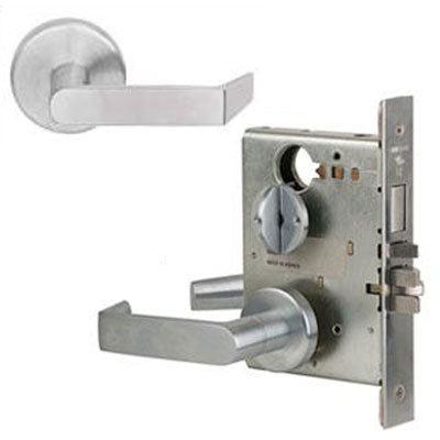 Schlage L9453L 06B Lever Mortise Lock Less Cylinder US Finishes