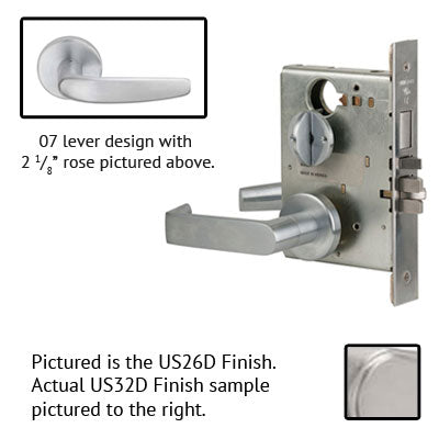 Schlage L9453P 07A Lever Mortise Lock With Cylinder US Finishes