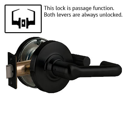 Schlage ND Series Tubular Lever Lock With Cylinder