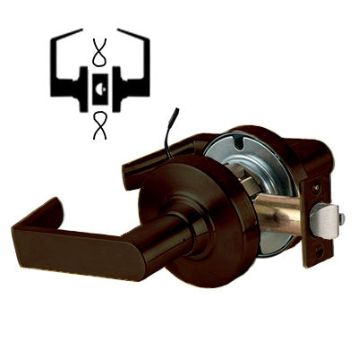 Schlage ND Series Fail Secure Electrically Unlocked Keyless Rhodes Lever Lock