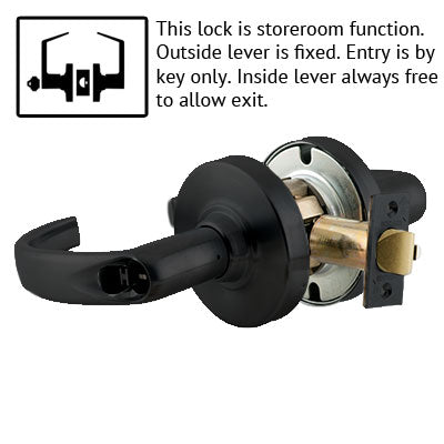 Schlage ND Series Sparta Lever Lock Accepts LFIC Less Core