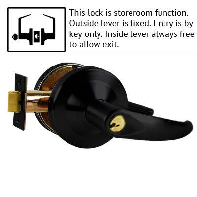 Schlage ND Series Omega Lever Lock With Cylinder