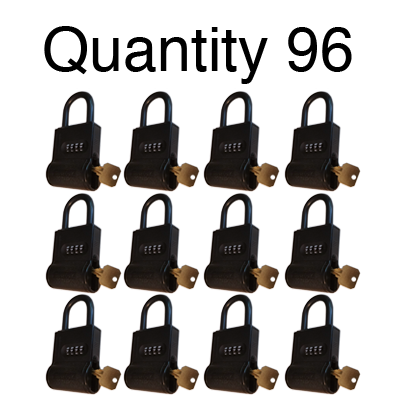 ShurLok SL200 Numeric Code Black Lock Boxes Quantity of 96