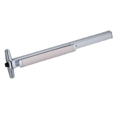 Von Duprin AX-PA35A-EO 3 US26D Brushed Chrome Finish Three Foot Accessible Rated Panic Bar Exit Only With Pushpad Armor