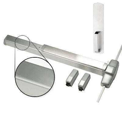 Von Duprin 9827 DT Surface Mounted Vertical Rod Bar Dummy Trim