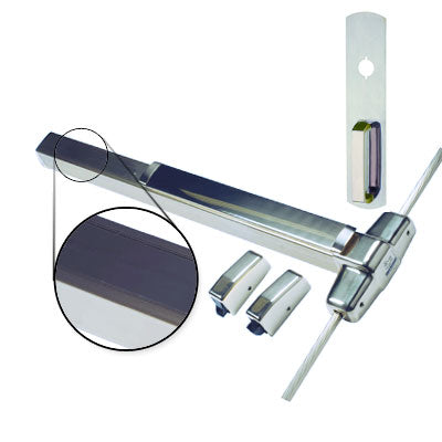 Von Duprin 9827NL Surface Mounted Vertical Rod Bar Night Latch