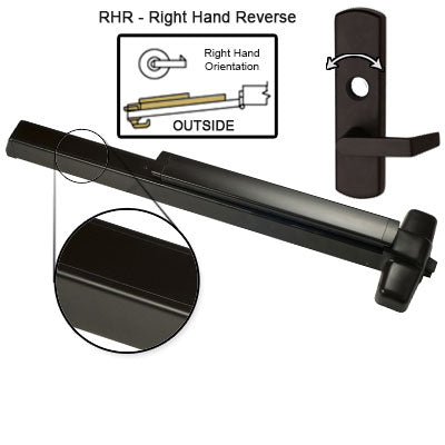 Von Duprin AX98L NL Accessible Rated Panic Bar Lever Night Latch