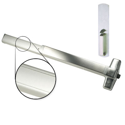 Von Duprin AX98TP BE Accessible Rated Panic Bar Thumbpiece Blank Escutcheon