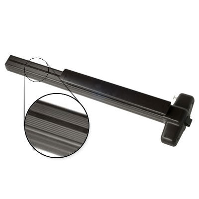 Von Duprin QEL99EO F 4 US10B Oil Rubbed Bronze Finish Four Foot Fire Rated Quiet Electric Latch Retraction Panic Bar Exit Only