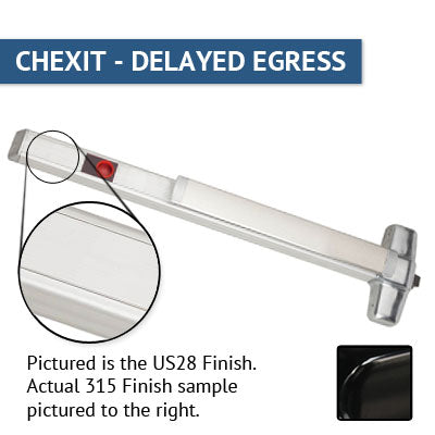 Von Duprin CXA 98EO Chexit Delayed Egress Panic Bar Exit Only