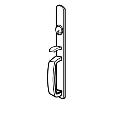 Von Duprin 608TP Narrow Design Thumbpiece Trim