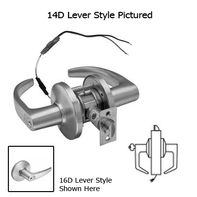Best Electrified Lever Lock Fail Safe  9KW37DEL14DS3 24 VDC - Less Core