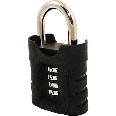 Padlocks 4 Less SX-973 Combination Padlock With Rubber Cover