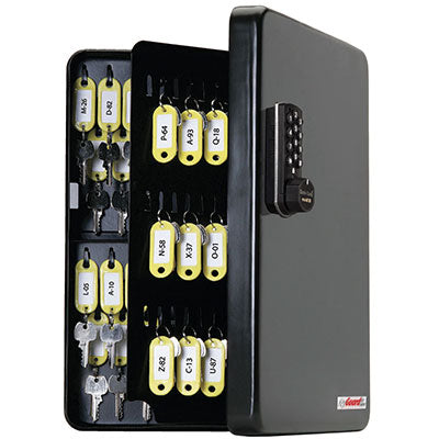 Padlocks 4 Less SL-9122-E KeyGuard Key Cabinet With 122 Hooks With Electronic Lock