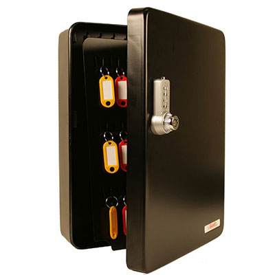 Padlocks 4 Less SL-9122-U KeyGuard Key Cabinet With 122 Hooks With Ultra Combi-Cam