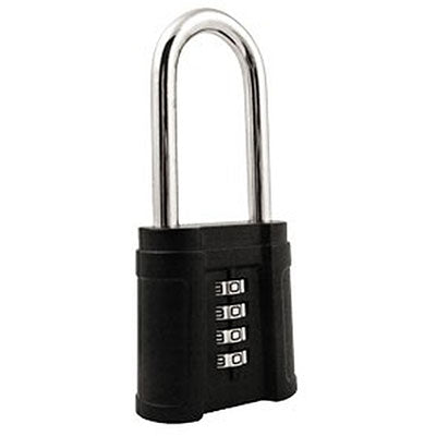 Padlocks 4 Less SX-874 Long Shackle Combination Padlock