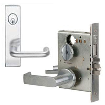 Schlage L9453J 03N Wide Plate Trim Lever Mortise Lock Accepts Schlage LFIC Less Core US Finishes