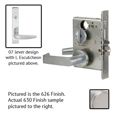 Schlage L9453BD 07L Plate Trim Lever Mortise Lock Accepts Best SFIC Less Core