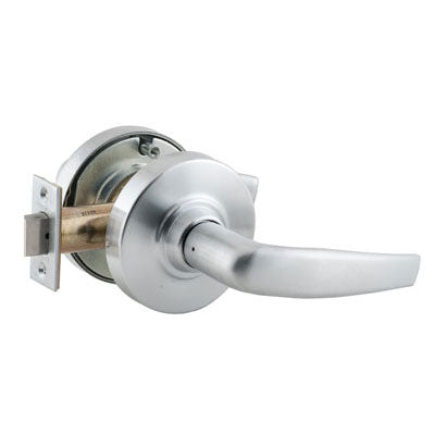 Schlage ND10S ATH 626 Brushed Chrome Finish - Heavy Duty Passage Lever Lock with Cylinder