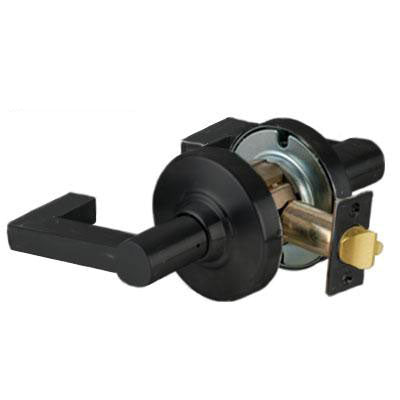 Schlage ND10S LON 622 Black Finish - Heavy Duty Passage Lever Lock with Cylinder
