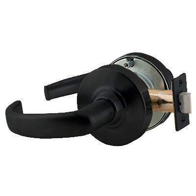 Schlage ND10S SPA 622 Black Finish - Heavy Duty Passage Lever Lock with Cylinder