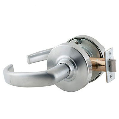 Schlage ND10S SPA 626 Brushed Chrome Finish - Heavy Duty Passage Lever Lock with Cylinder