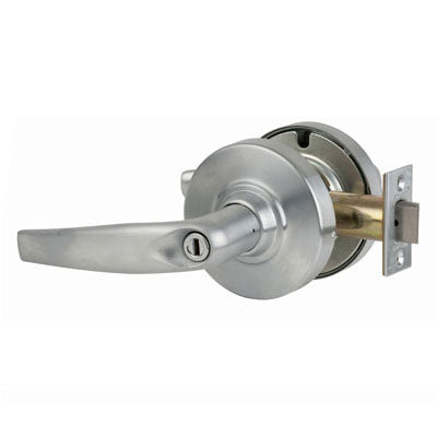 Schlage ND40S ATH 626 Brushed Chrome Finish - Heavy Duty Privacy Lever Lock with Cylinder