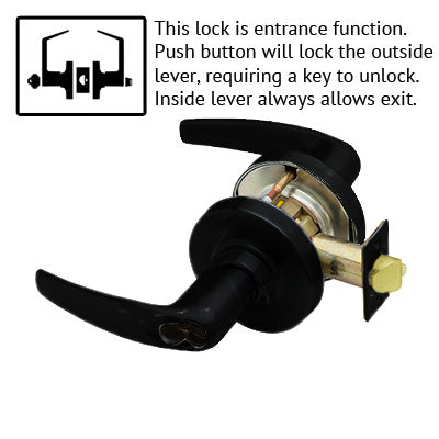 Schlage ND Series Athens Lever Lock Accepts LFIC Less Core US Finishes