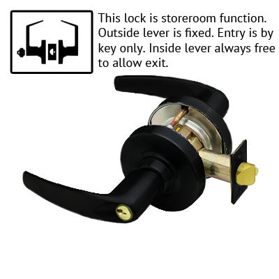 Schlage ND Series Athens Lever Lock With Cylinder