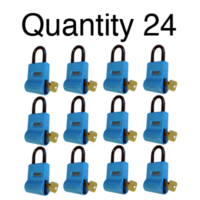 ShurLok SL100 Numeric Code Blue Lock Boxes Quantity of 24