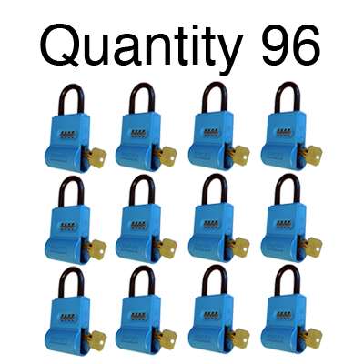 ShurLok SL100 Numeric Code Blue Lock Boxes Quantity of 96
