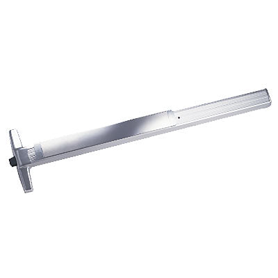 Von Duprin AX33A-EO F 4 US26 Polished Chrome Finish Four Foot Fire Rated Accessible Rated Panic Bar Exit Only