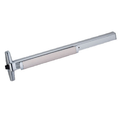 Von Duprin AX35A-EO F 3 US26D Brushed Chrome Finish Three Foot Fire Rated Accessible Rated Panic Bar Exit Only