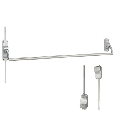 Von Duprin 8827EO US26D Brushed Chrome Finish Vertical Rod Panic Bar Exit Only