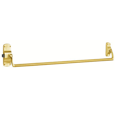 Von Duprin 88EO US4 Brushed Brass Panic Bar Exit Only