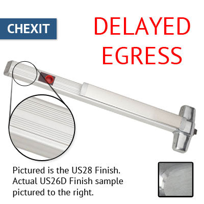 Von Duprin CX 99EO Chexit Delayed Egress Panic Bar Exit Only